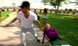 Ảo thuật tách thân và đầu khỏi chân siêu rùng rợn