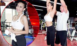 Trương Thị May khoe hình thể chuẩn trước ngày dự thi HH Hoàn Vũ
