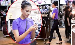 Độc quyền: Trương Thị May đẹp không tì vết đi shopping trước ngày thi HHHV