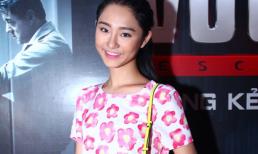 Trà My Next Top váy hoa giản dị đi xem "Vượt ngục"