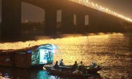 Xuyên đêm tìm xác chị Huyền dưới chân cầu Thanh Trì