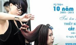 Tri ân khách hàng 10 năm thành lập Hair&Beauty Salon Thúy Hằng