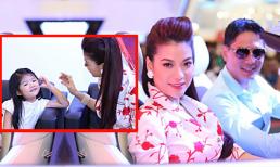 Trương Ngọc Ánh dẫn con gái lái siêu xe cùng Bình Minh