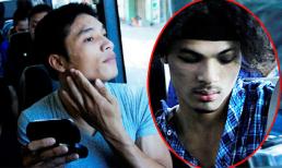 Thí sinh Next Top vật lộn với trang điểm trên xe