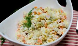 Cách làm salad Nga cực dễ! 