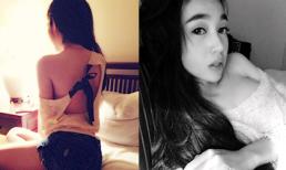 "Lùng" ảnh hot sao Việt (P.72): Elly Trần gợi cảm trên giường ngủ!