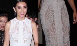 Lý Băng Băng bị chê "tơi tả" vì diện đồ xuyên thấu