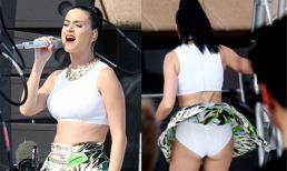 Katy Perry nhảy sung đến tốc váy, lộ cả nội y