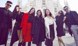 Dàn chân dài Venus Fashion làm "náo loạn" đường phố Milan