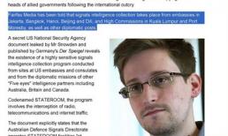 Úc nghe lén Việt Nam và nhiều nước châu Á