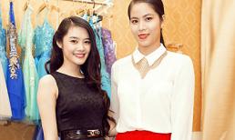 Hoa hậu Thụy Quân “đọ sắc” cùng đàn em Linh Chi