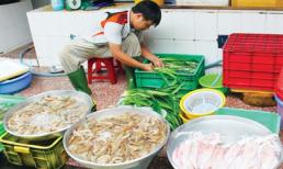 Hải sản trắng nõn nhờ tẩm đạm urea và thuốc tẩy javel