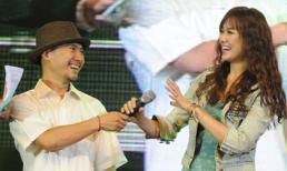 Rapper Tiến Đạt "hộ tống" bạn gái người Hàn đi hát