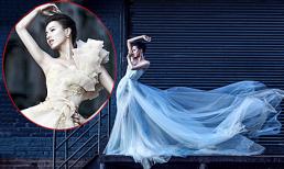 Đinh Ngọc Diệp hóa cô dâu kiêu sa giữa lòng New York 