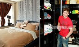 Ghé thăm phòng ngủ, "lục" tủ quần áo của Cao Thái Sơn