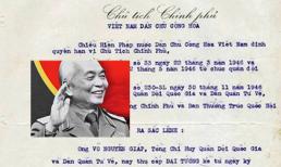 Sắc lệnh của Bác Hồ phong hàm cho vị Đại tướng đầu tiên