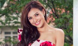 Hồng Quế dịu dàng với váy hoa