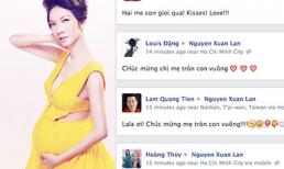 Siêu mẫu Xuân Lan vừa hạ sinh con gái đầu lòng cách đây ít phút