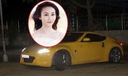 Ngân Khánh tậu xế độc 2 cửa màu vàng 4 tỷ