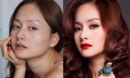 Ngắm "mặt thật - mặt giả" của mỹ nhân Việt (P26)