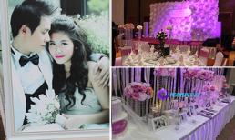 Zoom từng chi tiết trong tiệc cưới ca sỹ Đăng Khôi diễn ra tối nay