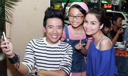 Phương Mỹ Chi nhắng nhít bên Trấn Thành, Diễm Hương