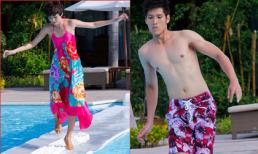 VNTM tập 7: Dàn thí sinh "ngã liểng xiểng" khi catwalk trên mặt nước