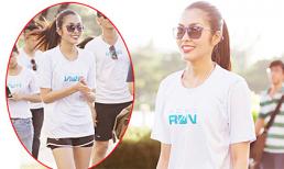Loạt khoảnh khắc đẹp khỏe khoắn của Tăng Thanh Hà