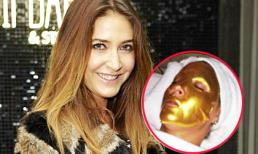 Mỹ nhân Anh khoe đắp mặt nạ vàng 33 triệu đồng