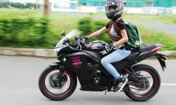 Cưỡi xe phân khối lớn - trào lưu mới của thiếu nữ Việt