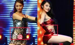 Thí sinh Hoa hậu Trung Quốc gây "choáng" vì vòng eo xập xệ mỡ