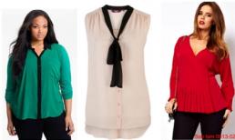 Bí quyết diện đẹp cho người béo dáng quả táo