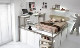 Tư vấn bố trí phòng ngủ 17m² sáng tạo nhờ nâng cốt