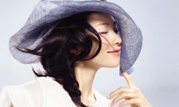 Giang Nhất Yến đẹp thuần khiết với màu trắng tinh khôi