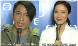 Clip: Dương Di - Ngô Trác Hy gửi lời chào tới fans Việt