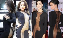 Sao Hoa ngữ gây chú ý với váy xuyên thấu nhái mỹ nhân "Thor"