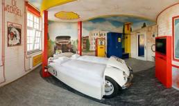 Ý tưởng thiết kế giường ngủ dành cho người mê tốc độ lạ mắt