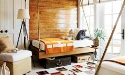 Giường treo - món nội thất mộc mạc và vô cùng ấn tượng