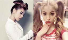 Những kiểu đầu độc nhất vô nhị của hot girl Việt