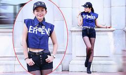 Phan Như Thảo diện áo ngắn khoe khéo vòng 2 xỏ khuyên