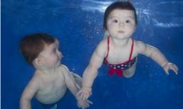 Ngắm những thiên thần nô đùa trong làn nước