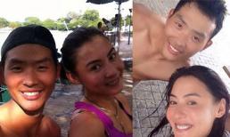 Trương Bá Chi cho 2 con đi du lịch cùng "trai lạ"