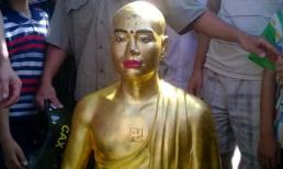 Sư trụ trì thay tượng cổ: "Đó là tượng Phật hoàng Trần Nhân Tông"