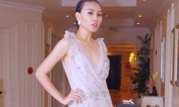 Diệu Huyền diện váy gần 200 triệu ra Hà Nội dự event