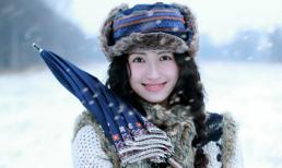 Mã Tô vui đùa rạng rỡ giữa trời tuyết