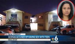 Cô gái 24 tuổi bị bắt vì làm "chuyện ấy" với cháu trai