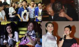 Những bức ảnh đẫm lệ kể chuyện showbiz 2013