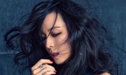 Ngắm Trương Tịnh Sơ sang trọng với sắc xanh