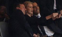 Tổng thống Mỹ chụp ảnh 'tự sướng' trong tang lễ Mandela