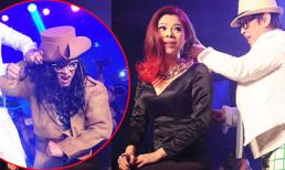 Thanh Thảo, Thanh Bạch làm mẫu cắt tóc ngay trên sân khấu